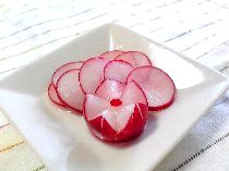 ラディッシュ甘酢漬け