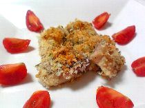 若鶏の香味パン粉焼き