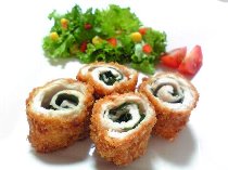 若鶏ささみのしそチーズロール