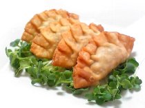 レンコン揚げ餃子