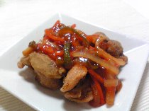 若鶏唐揚げ甘酢あんかけ