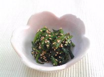 ほうれん草のナムル