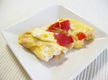 彩りオムレツ